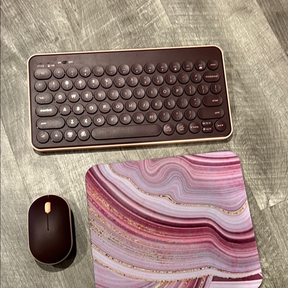 Pink office set